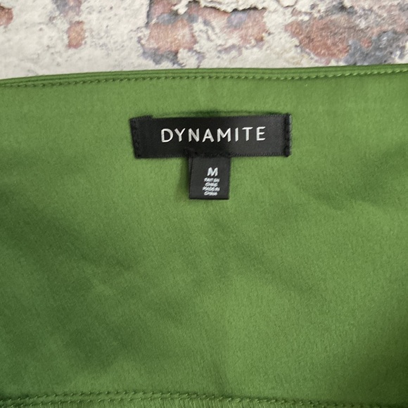 Dynamite Green Top - Picture 2 of 3